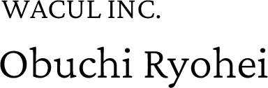 WACUL INC. Obuchi Ryohei